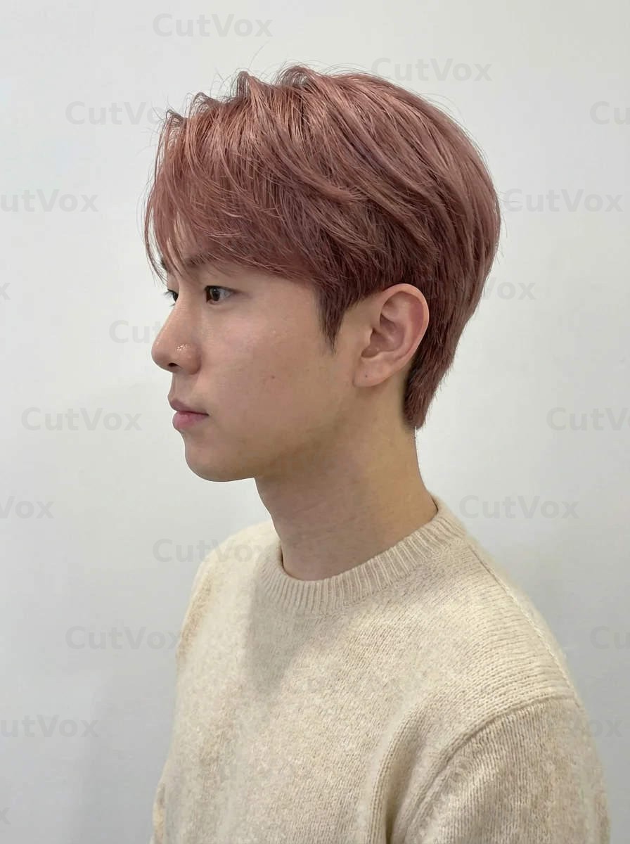 애쉬 로즈 소프트 가르마펌 - 이미지 2