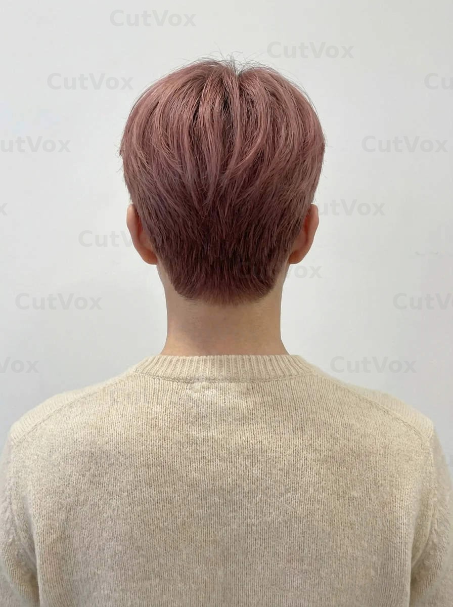 애쉬 로즈 소프트 가르마펌 - 이미지 4