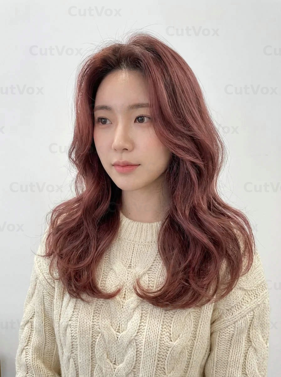 로지 브라운 그레이스펌 - 이미지 1