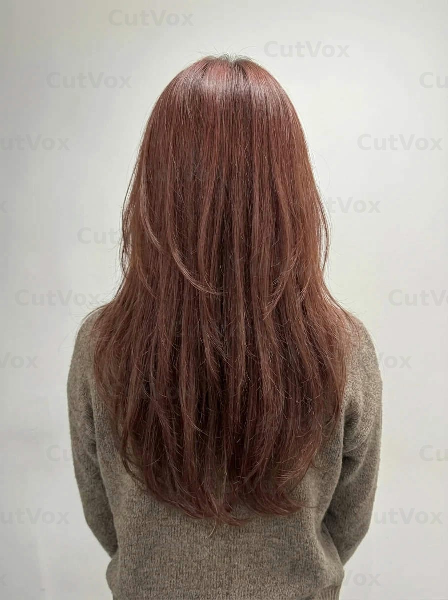 로즈 앰버 레이어드컷 - 이미지 4